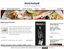 Tablet Screenshot of novakuchyne.cz